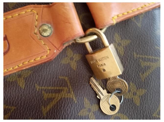 Polochon Louis Vuitton XXL-Reisetasche 70 cm Braun - Ansicht 4
