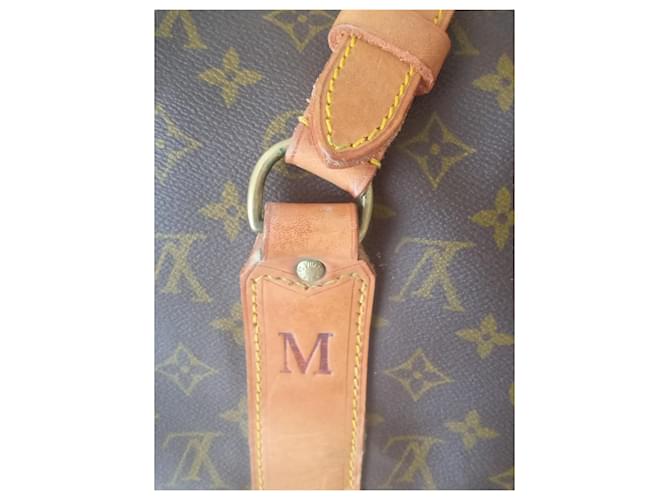 Polochon Louis Vuitton XXL-Reisetasche 70 cm Braun - Ansicht 8