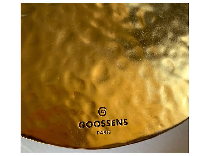 Vide poche blé Goossens métal doré - vue 3
