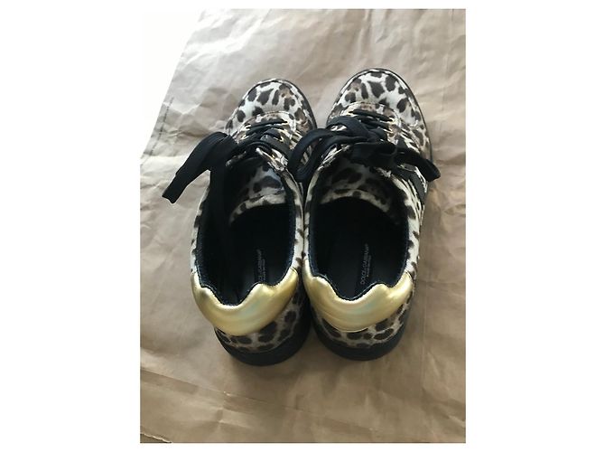 Dolce & Gabbana Runway Sneaker Leopardenmuster 39 Leopardenprint - Ansicht 2