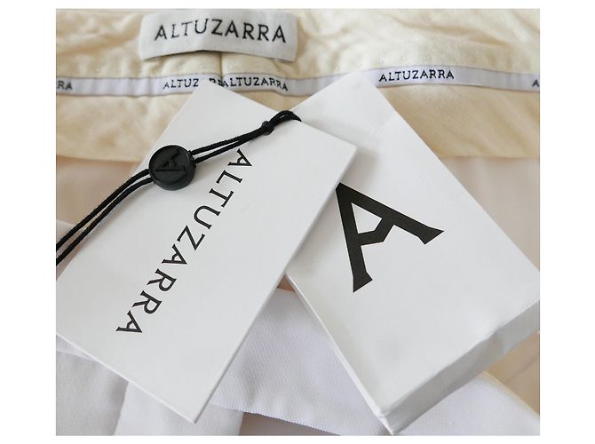 Altuzarra Henri calça branca - vista 7