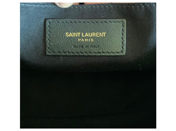 Borsa Lou Camera Saint Laurent in pelle trapuntata nera Nero - vista 5