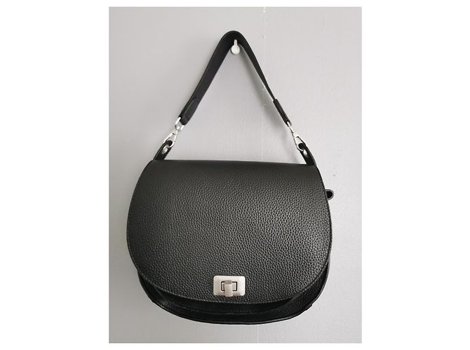 Bolso bandolera The Waiter Ikks en piel negra Negro - vista 11