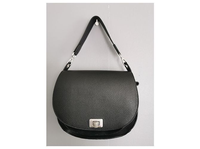 Bolso bandolera The Waiter Ikks en piel negra Negro - vista 2