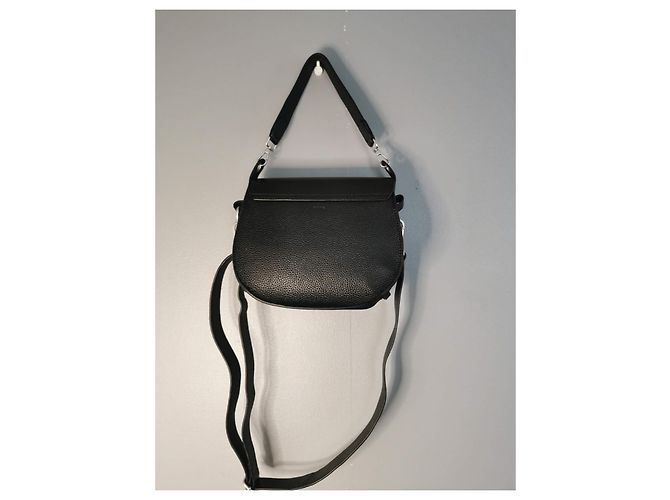 Bolso bandolera The Waiter Ikks en piel negra Negro - vista 4