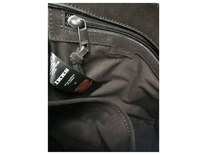 Bolso bandolera The Waiter Ikks en piel negra Negro - vista 5