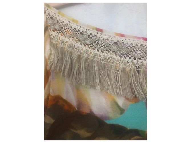 Vestido de verão Blumarine em algodão stretch Multicor - vista 6
