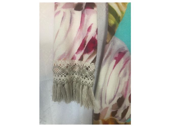 Vestido de verão Blumarine em algodão stretch Multicor - vista 7