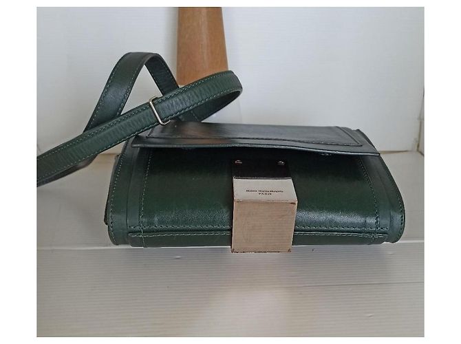 Maison Martin Margiela borsa tracolla pochette Verde scuro - vista 10