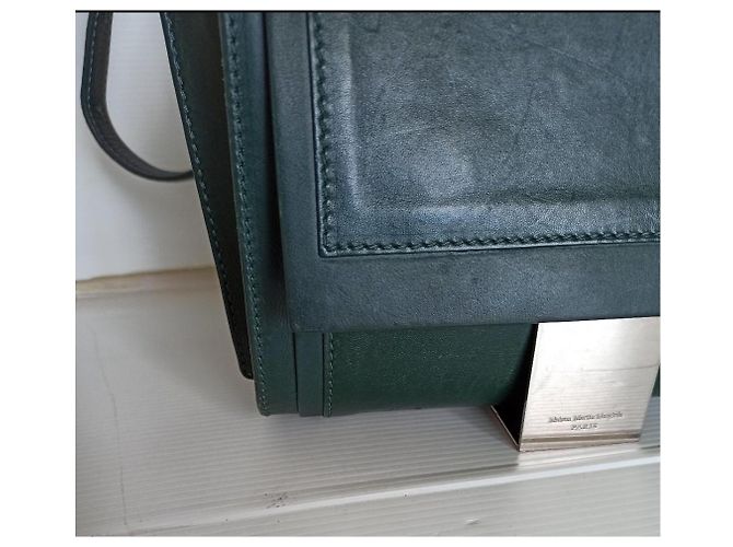 Maison Martin Margiela borsa tracolla pochette Verde scuro - vista 12