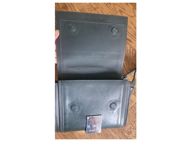 Maison Martin Margiela borsa tracolla pochette Verde scuro - vista 7