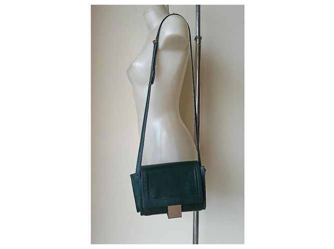 Maison Martin Margiela borsa tracolla pochette Verde scuro - vista 8