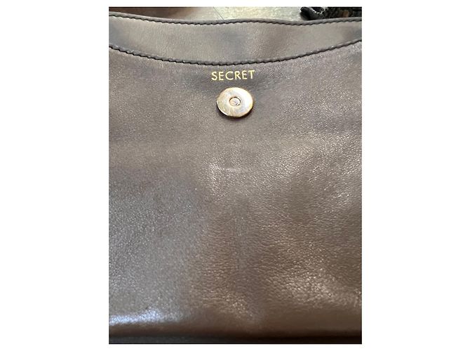 Borsa in pelle Dolce & Gabbana Marrone chiaro - vista 5