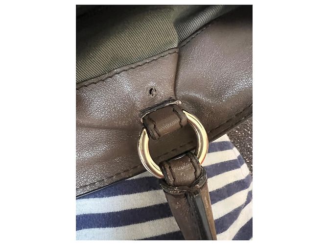 Borsa in pelle Dolce & Gabbana Marrone chiaro - vista 6