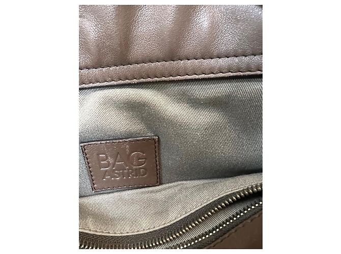 Borsa in pelle Dolce & Gabbana Marrone chiaro - vista 8
