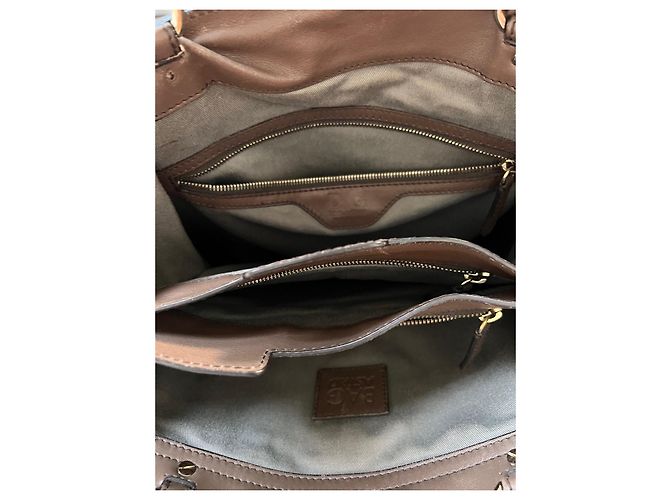 Borsa in pelle Dolce & Gabbana Marrone chiaro - vista 9