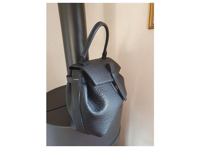 Charlie Autre Marque Borsa a mano Charly in pelle nera grande Nero - vista 4
