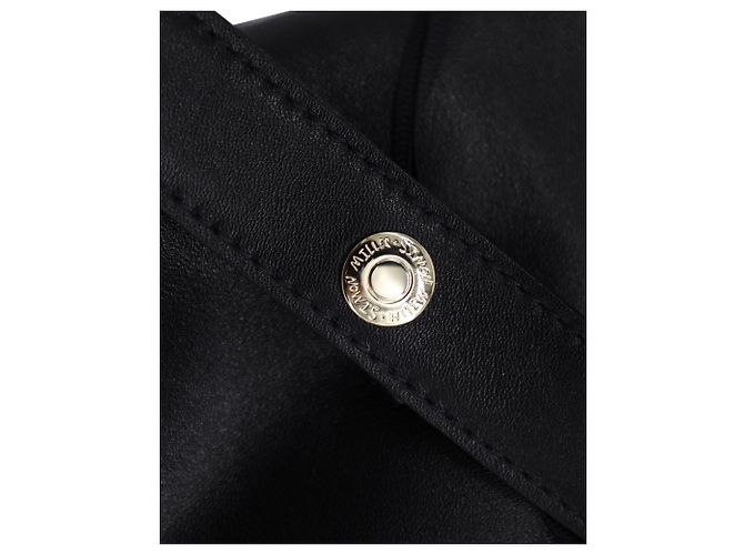 Borsa Puffin Simon Miller in pelle nera Nero - vista 7