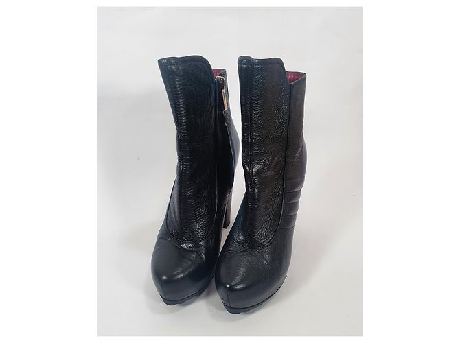 Stivaletti Just Cavalli in pelle nera Nero - vista 3