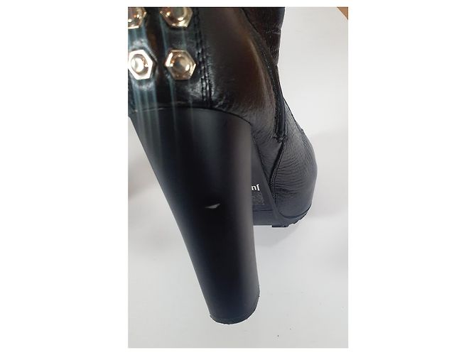 Stivaletti Just Cavalli in pelle nera Nero - vista 5