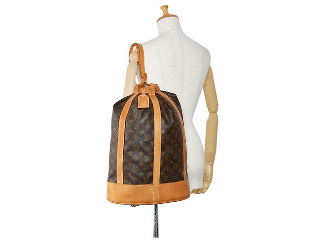 Louis Vuitton Brown Monogram Randonnee GM Marrone - vista 10