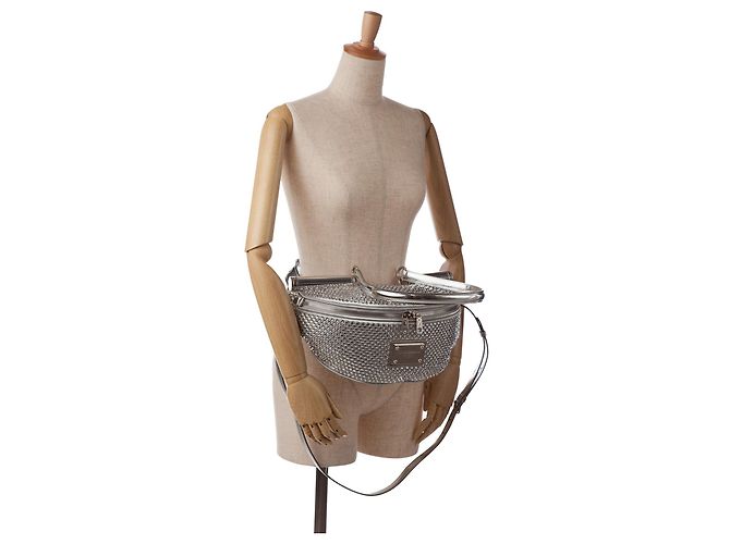 Dolce & Gabbana Silberne Miss Sicily Gürteltasche - Ansicht 12