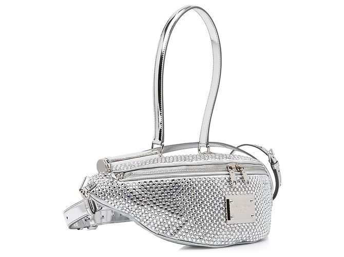 Dolce & Gabbana Silberne Miss Sicily Gürteltasche - Ansicht 2