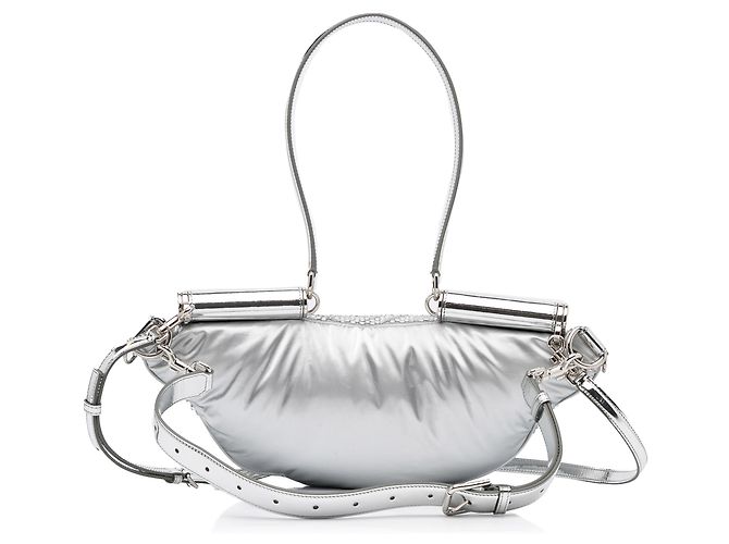 Dolce & Gabbana Silberne Miss Sicily Gürteltasche - Ansicht 4