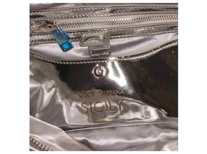 Dolce & Gabbana Silberne Miss Sicily Gürteltasche - Ansicht 6