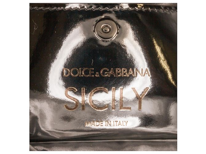 Dolce & Gabbana Silberne Miss Sicily Gürteltasche - Ansicht 7