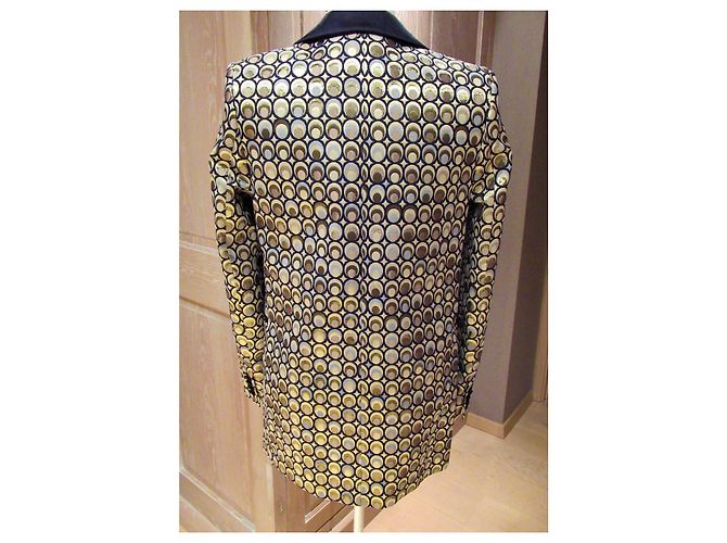 Autre Marque Blazer jacquard dorado Racil - vista 8