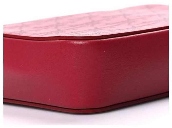 Pochette Messenger Dior Oblique Galaxy World Tour Rossa Pelle Rosso - vista 3