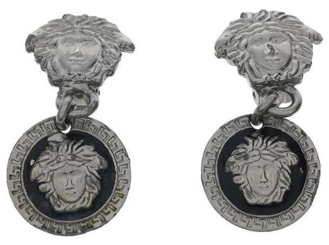 **Gianni Versace Silberohrringe - Ansicht 2