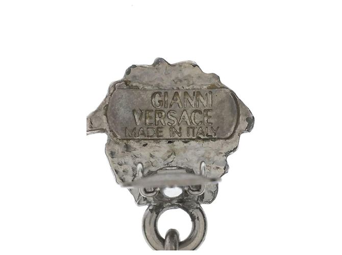 **Gianni Versace Silberohrringe - Ansicht 3