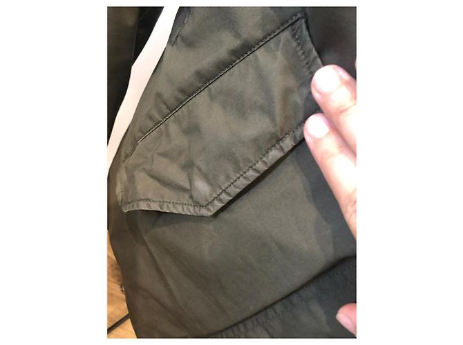 Parka Woolrich Khaki de Poliéster Caqui - vista 10