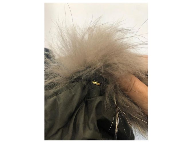 Parka Woolrich Khaki de Poliéster Caqui - vista 9
