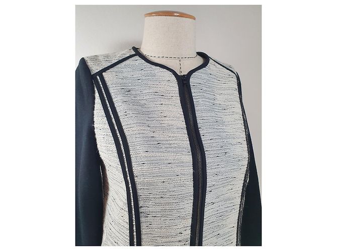 Autre Marque Adrianna Papell Blazer Baumwolle Polyester Lurex Mehrfarben - Ansicht 3