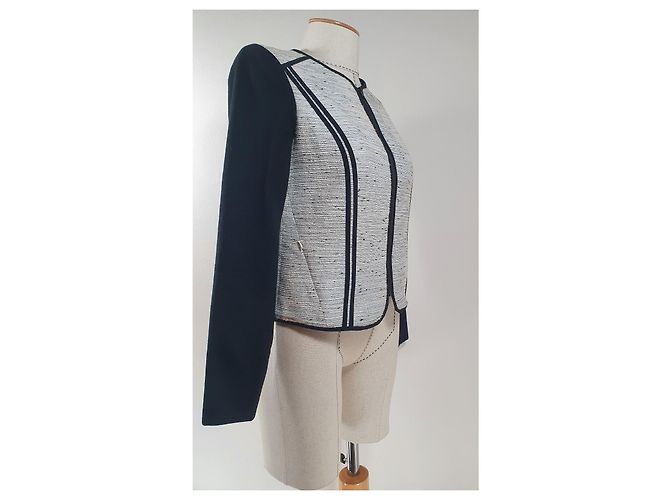 Autre Marque Adrianna Papell Blazer Baumwolle Polyester Lurex Mehrfarben - Ansicht 4