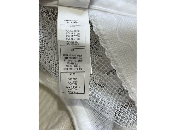 LA PERLA Tops T.International S Sintético Blanco - vista 5