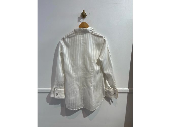 DOLCE & GABBANA Tops T.IT 40 Algodón Blanco - vista 3