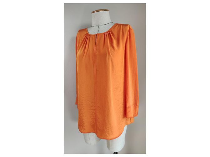 Luisa Cerano Oberteil Orange aus Polyester - Ansicht 2