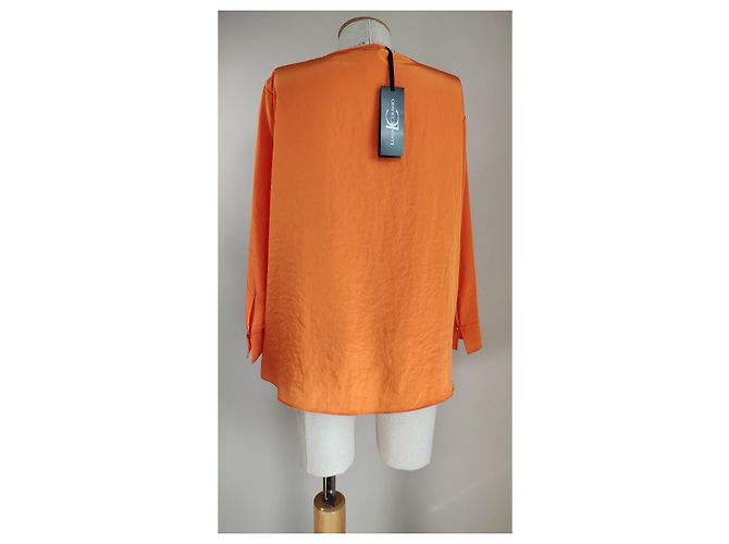 Luisa Cerano Oberteil Orange aus Polyester - Ansicht 3