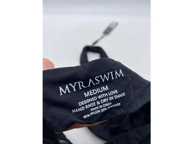 Autre Marque Myra Swim Badebekleidung T.International M Polyester Schwarz - Ansicht 4