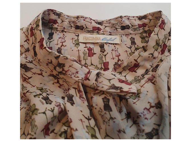Autre Marque Camicetta Fracomina Bluefeel Multicolore - vista 9