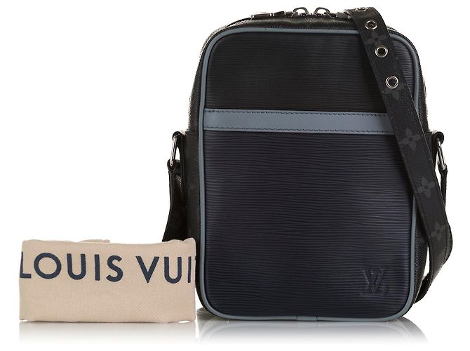 Louis Vuitton Blue Epi Monogram Danube PM Azul - vista 10