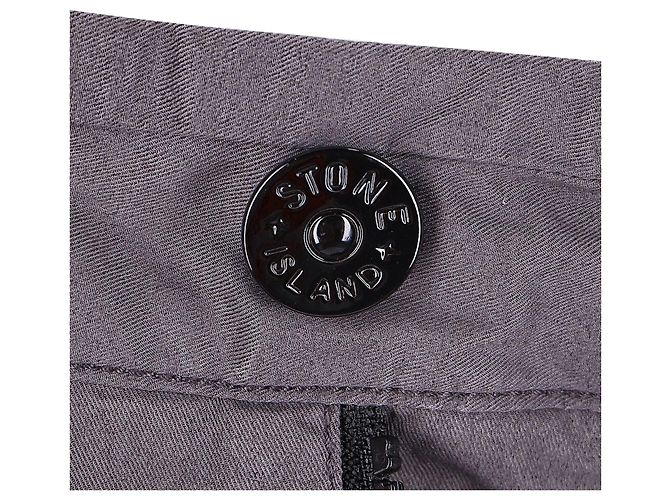 Stone Island Cargo Pants in Grey Cotton - view 6