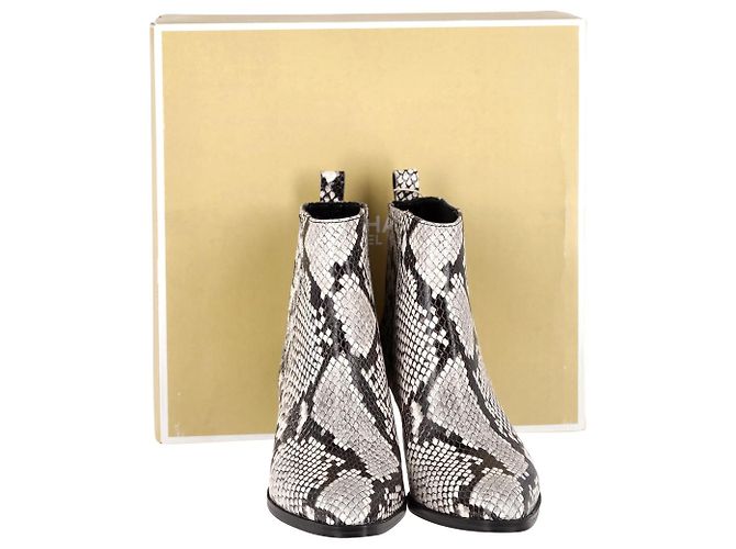 Michael Michael Kors Sinclair Ankle Boots in Animal Print Leather - view 2