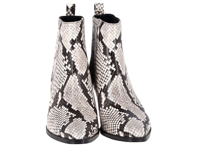 Michael Michael Kors Sinclair Ankle Boots in Animal Print Leather - view 3