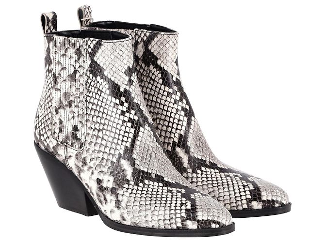 Michael Michael Kors Sinclair Ankle Boots in Animal Print Leather - view 4
