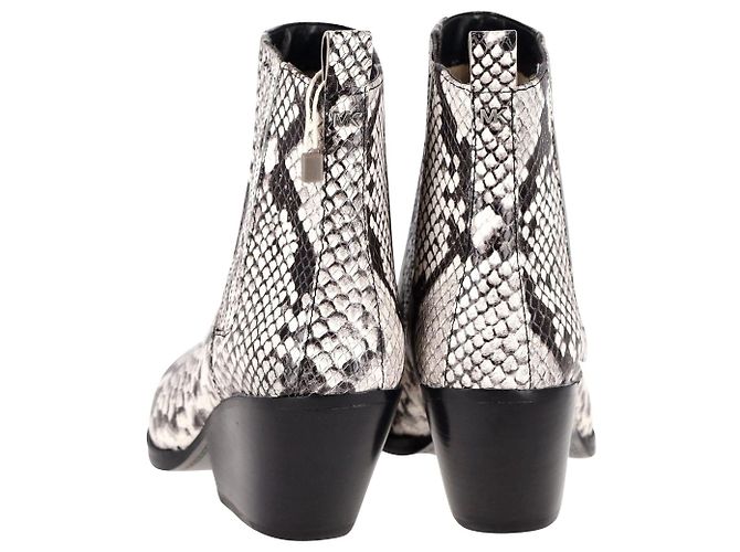 Michael Michael Kors Sinclair Ankle Boots in Animal Print Leather - view 5